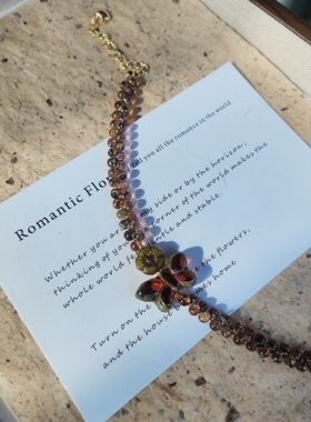 手链系列 | 自留超美进口捷克琉璃蝴蝶手链女生礼物