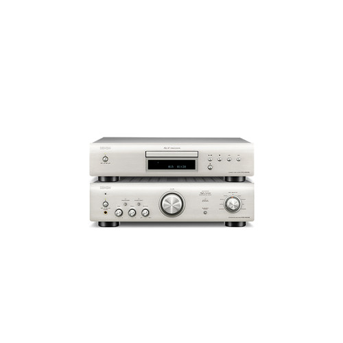 DENON/天龙HiFi功放音响PMA600+DCD600客厅家用书架音箱CD套装 - 图2