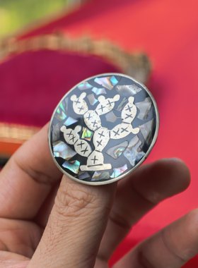 墨西哥祖尼风｜仙人掌胸针吊坠两用款 岁月仙人掌