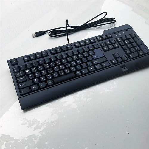适用于联想韩语KUF1256 USB键盘win7 win10 win11指纹识别键盘 - 图0