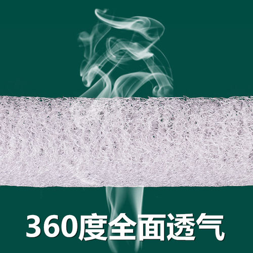 菠萝日本4D空气纤维粉丝屁垫椅子坐垫椅垫办公室久坐透气座垫学生 - 图1