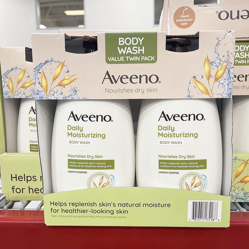 美国直邮 Aveeno艾惟诺燕麦身体乳532ml润肤霜儿童洗发沐浴露2合1,淘宝优惠券,粉丝福利购,淘宝优惠卷