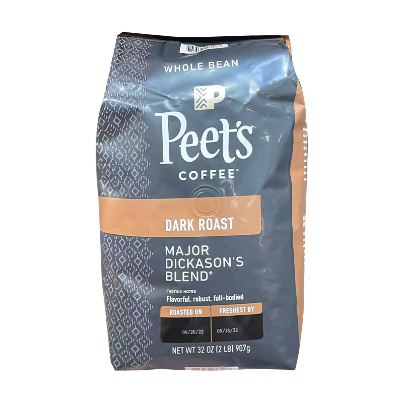 美国直邮Peet's皮爷咖啡豆粉招牌深度烘焙原装进口迪克森少校907g - 图3