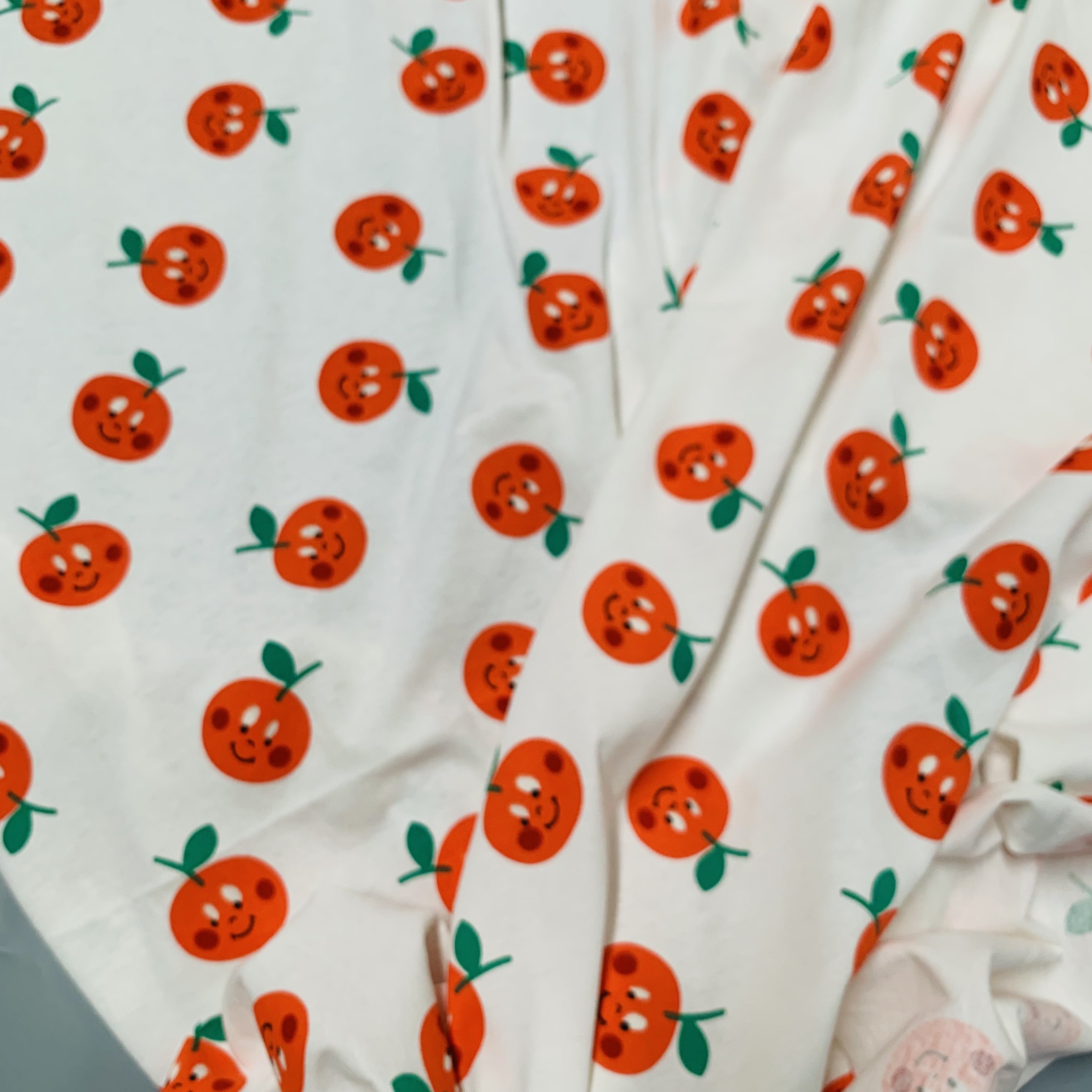 纯棉汗布小清新苹果图案夏季短袖短裤家居服套装面料水印宽幅1.7m,淘宝优惠券,粉丝福利购,淘宝优惠卷