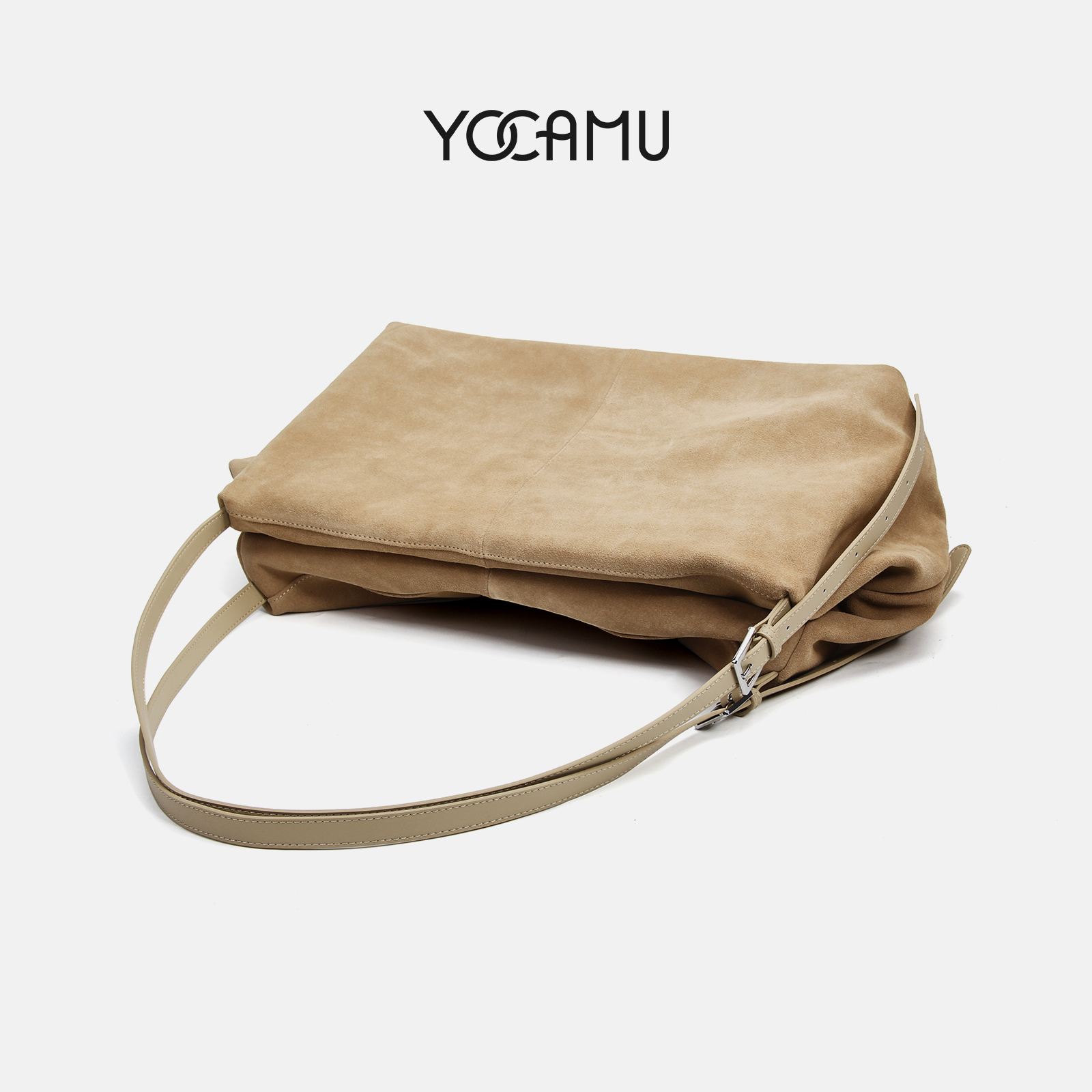 YOCAMU托特包女大容量包包上班通勤女包松弛感单肩大包2024新款潮 - 图2