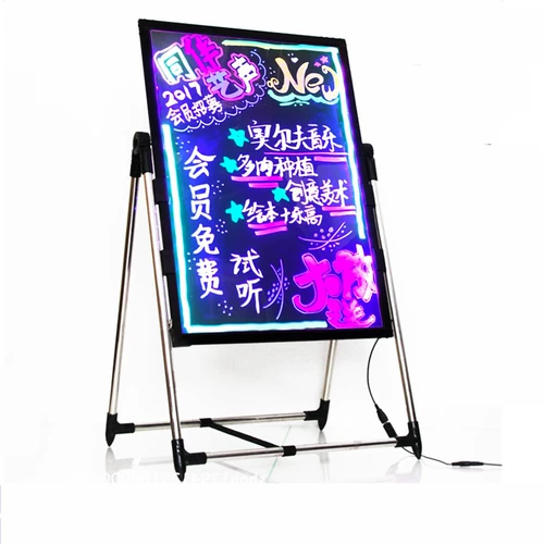 Электронная почерка флуоресцентная плата 120 80 Billboard Display Board Luminous Display Board Blackboard Luminous Board для магазина