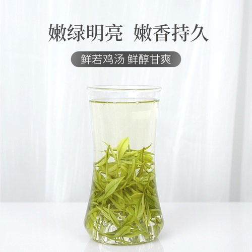 2026新茶明前特级正品安吉白茶嫩芽绿茶叶珍稀春茶送礼500g罐装 - 图0
