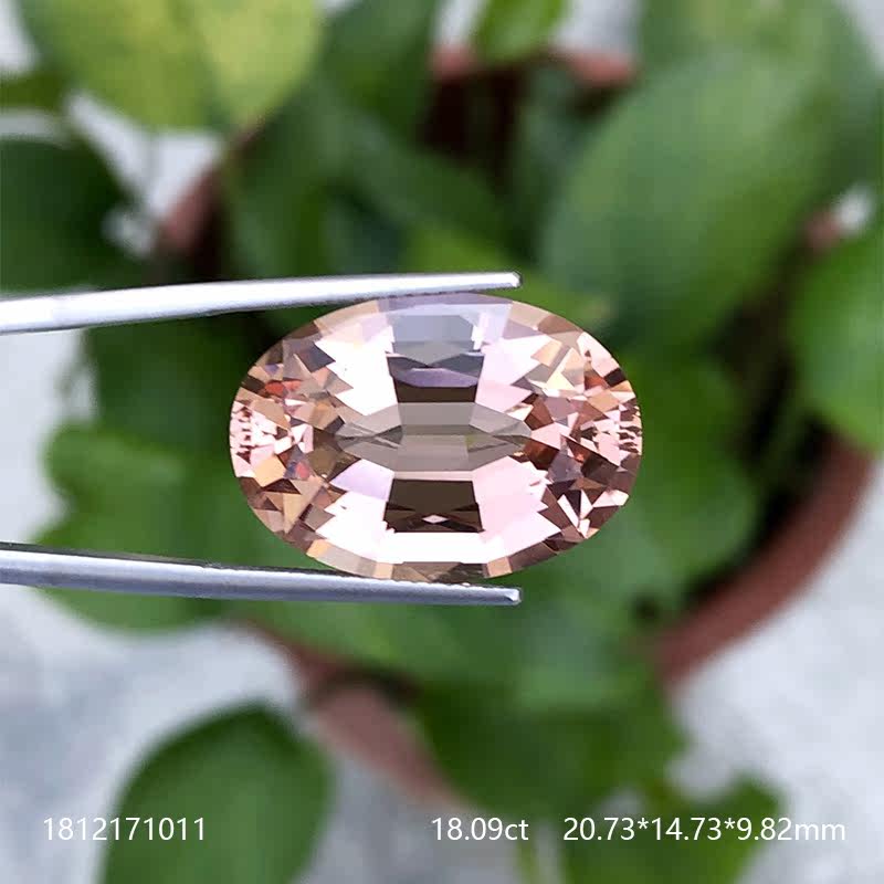 米莱珠宝精切工艺18.09克拉橙戒指 米莱其他