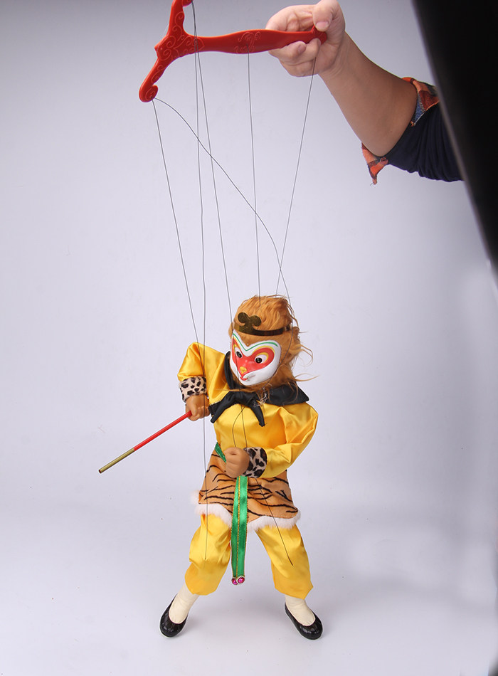 提线木偶孙悟空齐天大圣活动演出课堂训练亲子益智玩具中国风礼品