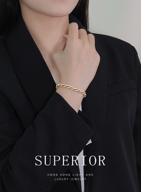 superior系列·925纯银女复古大气仙女轻奢款手链