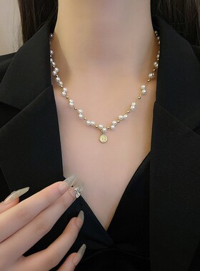 颈链女高级感锁骨链颈链