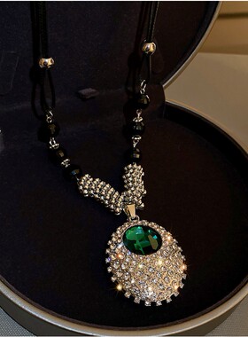 吊坠项链女时尚复古气质