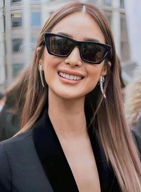 2025新款黑色方框防紫外线墨镜