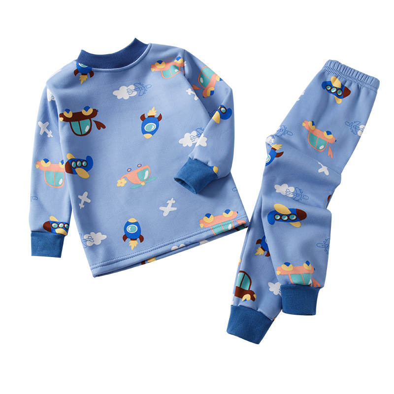 冬季儿童保暖内衣套装加绒加厚半高领打底男童秋衣秋裤冬天一体绒,淘宝优惠券,粉丝福利购,淘宝优惠卷