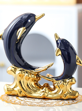 陶瓷色釉电镀欧式情侣闺蜜送礼物