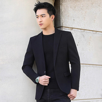 Bin Shi One Tree Business Casual Suit Jacket Man 2023 Spring Fall Uppie Superior High Sense Black Little West Suit