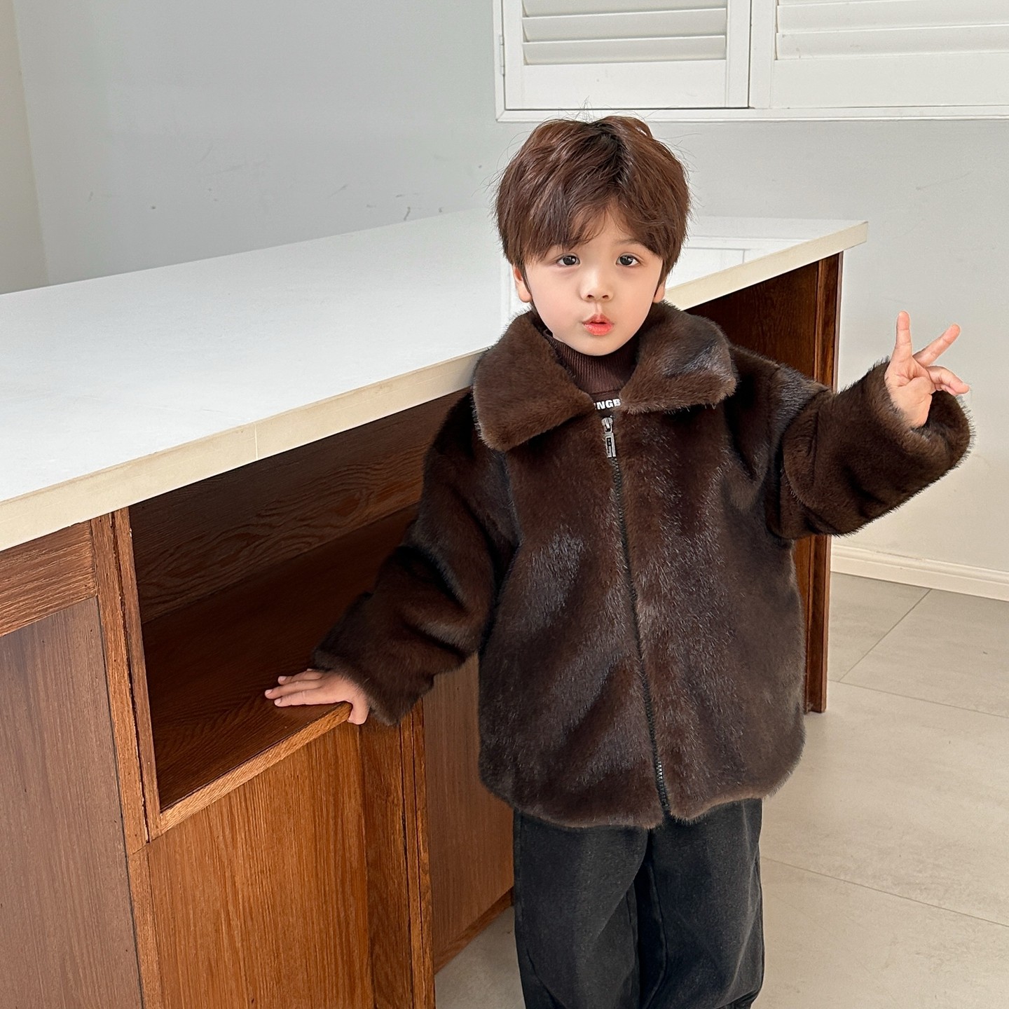 男童夹棉小外套儿童秋冬季加厚毛绒棉袄宝宝防风棉服女孩洋气棉衣,淘宝优惠券,粉丝福利购,淘宝优惠卷