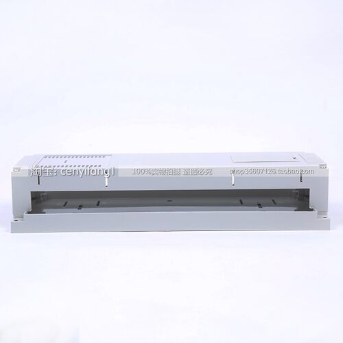 导轨式塑料壳体 PLC工控盒 塑料外壳 仪表外壳300*110*65 - 图1