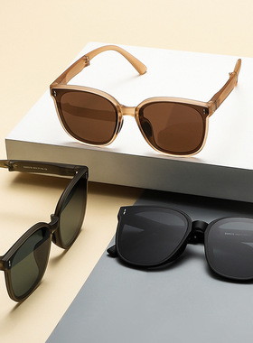 新款儿童折叠太阳镜男方形