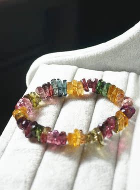 巴西碧玺玻璃体女士透明时尚饰品