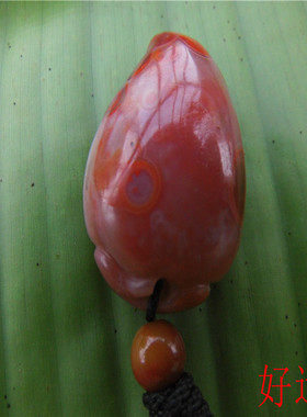 桃子挂件玉佩珠宝首饰南红玛瑙