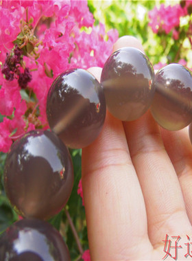 占运站促销海洋灰玉髓男士手串