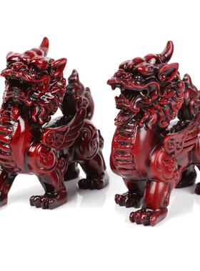 风水麒麟礼品貔貅摆件摆设