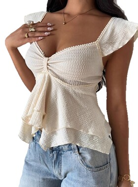 Women'sSolidColorTexturedKnit
