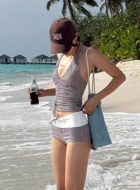 Women'sStripedPrintBackless