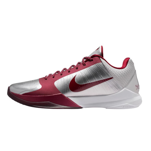 Nike Kobe5 ZK5科比5代银红色低帮减震男子实战篮球鞋IM0557-001 - 图3