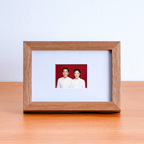 Сплошная деревянная фоторамка 6 7 8 дюймов A4 Печать и стирание фото, чтобы сделать фоторамку на стене свадебные фотографии, настраиваемые шесть дюймов