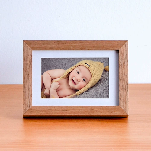 Сплошная деревянная фоторамка 6 7 8 дюймов A4 Печать и стирание фото, чтобы сделать фоторамку на стене свадебные фотографии, настраиваемые шесть дюймов