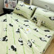 A fish panda paradise sheets in Tang Dynasty soft