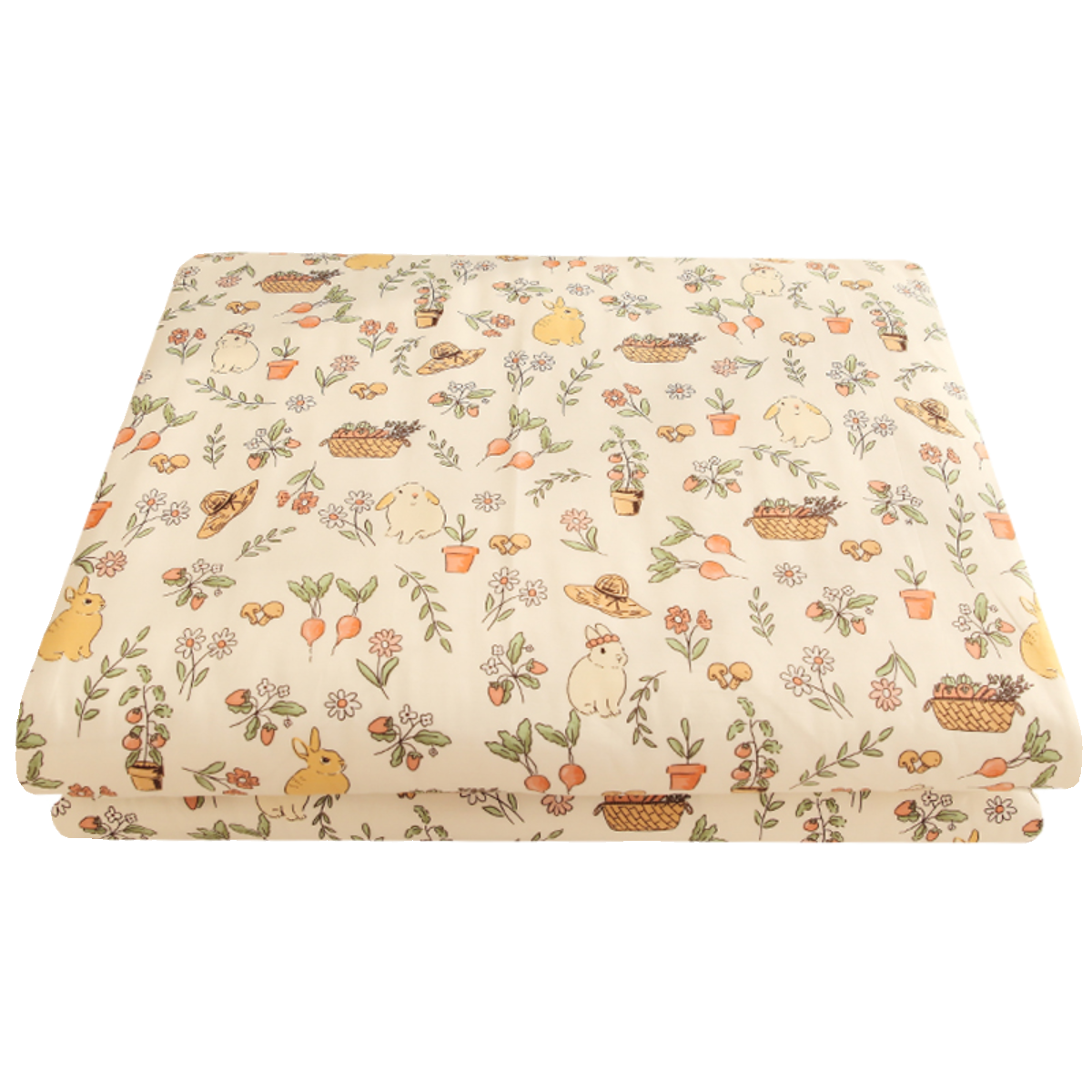 松果和小兔100纯棉被套单件150x200学生宿舍单人200x230双人被罩 - 图3