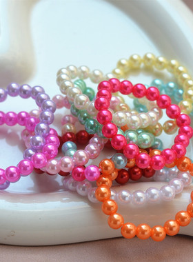 多色可选儿童圆珠手链百搭