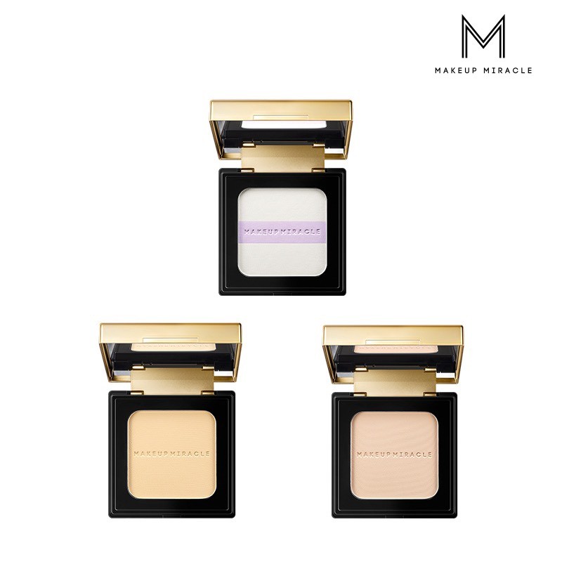 屈臣氏谜瑞可MAKEUPMIRACLE定制奢金羽柔粉饼7g定妆控油遮瑕瓷白 - 图3