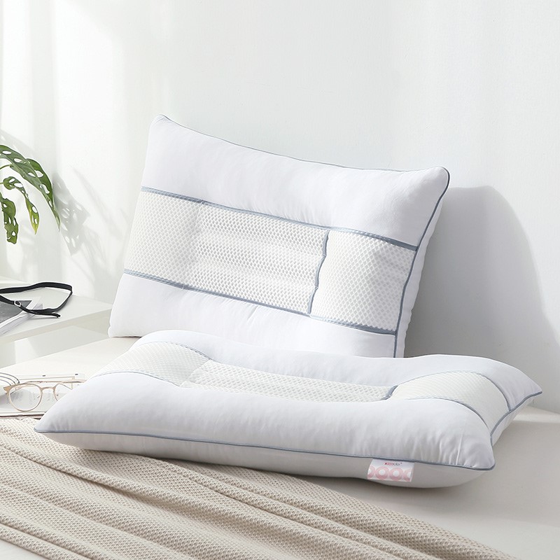 Hodo/红豆枕头枕芯家用学生家纺决明子全棉荞麦呵护颈椎舒适睡眠