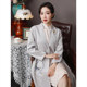 Butterfly wool embroidered coat coat