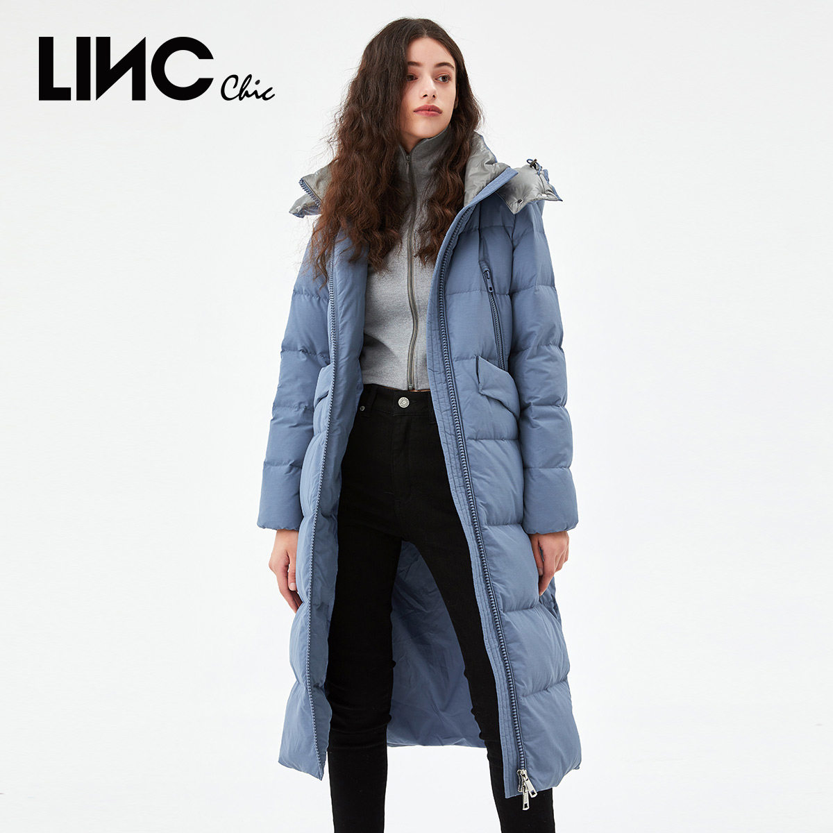 linc金羽杰2020冬季新款明星羽绒服 金羽杰羽绒服