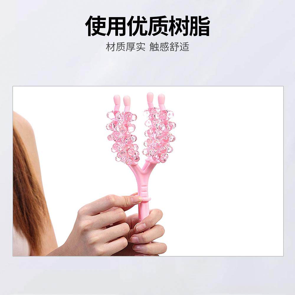 瘦臂纤体按摩器手部滚轮按摩器Y形滚珠健身棒手持家用肌肉放松器,淘宝优惠券,粉丝福利购,淘宝优惠卷