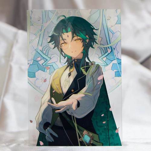 pvc透卡定制动漫明星周边全透半透小卡加急定制ins风透明磨砂卡片 - 图3