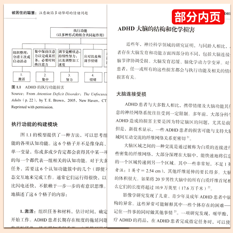 注意缺陷多动障碍与阿斯伯格综合征12个聪明人挣扎支持和干预儿童青少年成年ADHD患者被困住的聪慧注意缺陷多动障碍情绪问题姊妹篇-图2