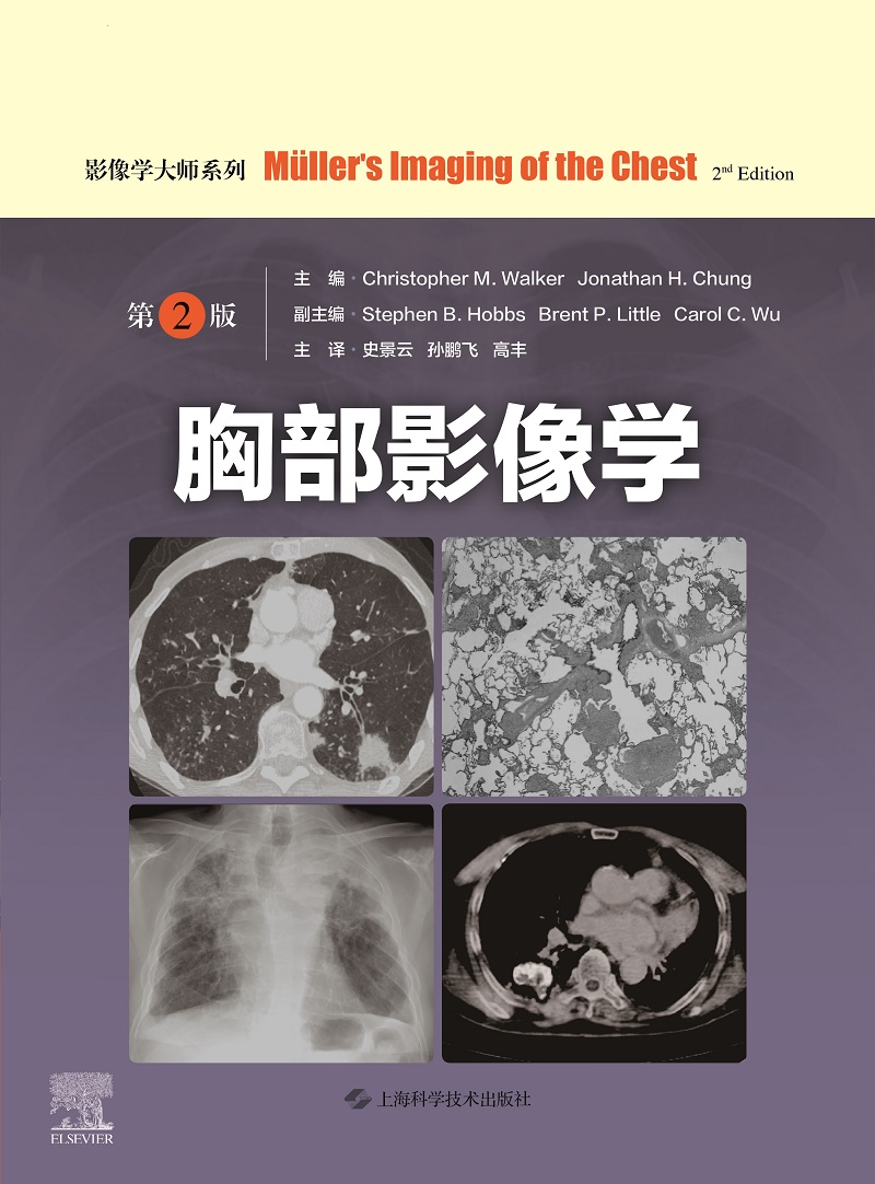 胸部影像学 第2二版 胸部影像学解剖图谱 诊断学精粹内科学临床诊疗案例教程 上海科学技术出版社影像医学书籍 - 图1