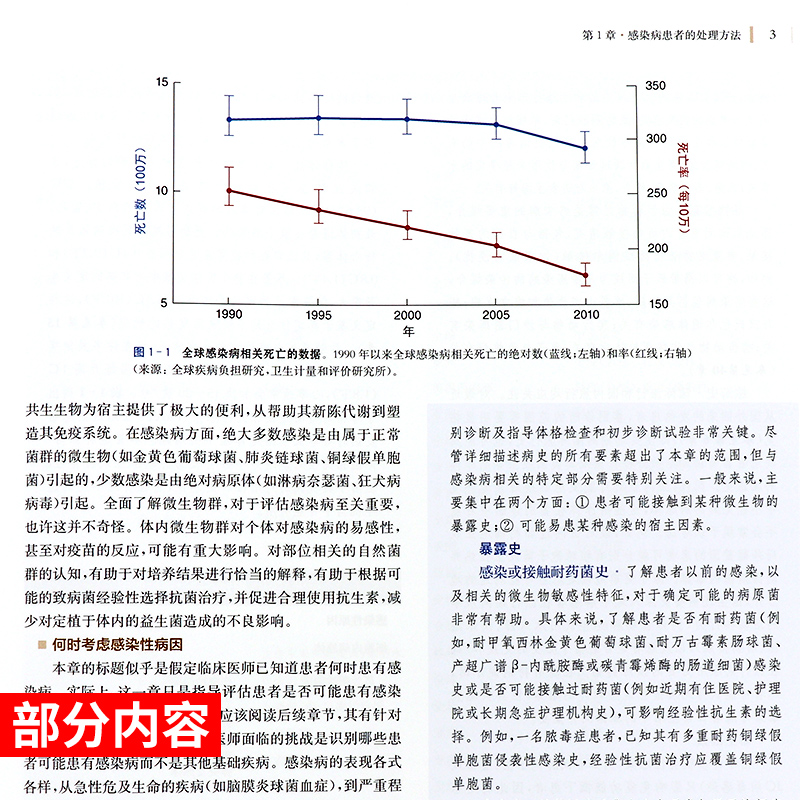 哈里森感染病学第3版第三版原版英文中文翻译版感染病学传染病学感染科临床感染病书籍医学微生物学免疫细菌病毒真菌感染性疾病-图2