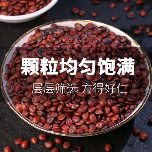 正宗炒酸枣仁500g睡眠旗舰店正品粉汤茶熟山枣仁非中药材野生特级 - 图0