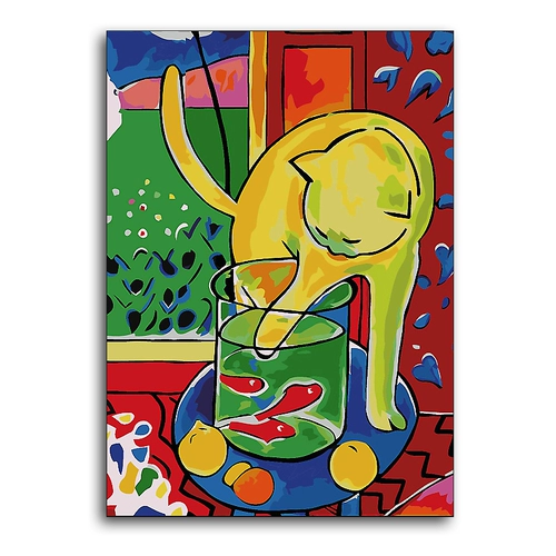 Matisse Catfish Digital Oil Paintor