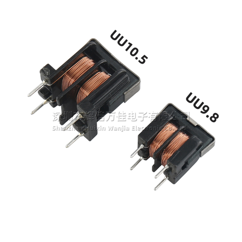 UU9.8 UU10.5 UF 470UH 1MH/100MH 40MH 0.4线 4A共模电感滤波器-图3