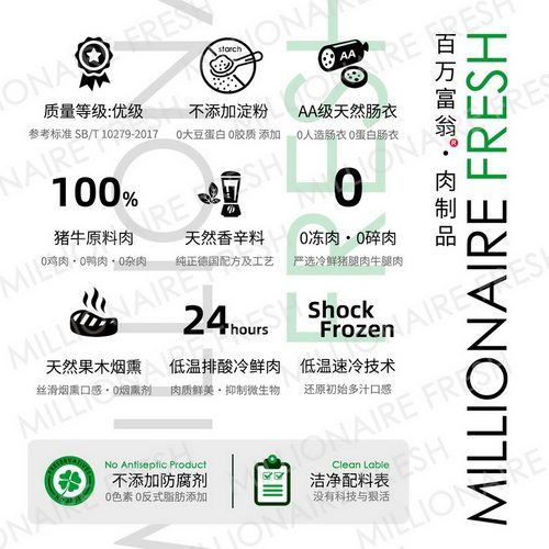 德国香肠西餐五件套德式法兰克福肉肠波兰香肠烟熏黑胡椒烤肠 - 图0