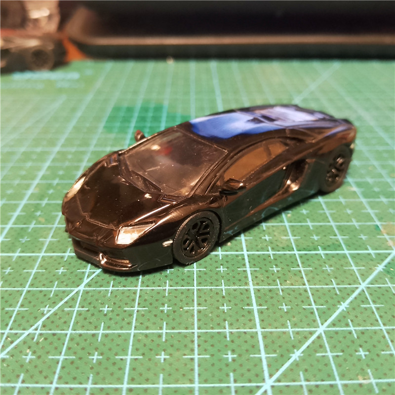 散包  尾货 瑕疵1:64京商 KYOSHO 兰博基尼 LP700-4 合金汽车模型 - 图0