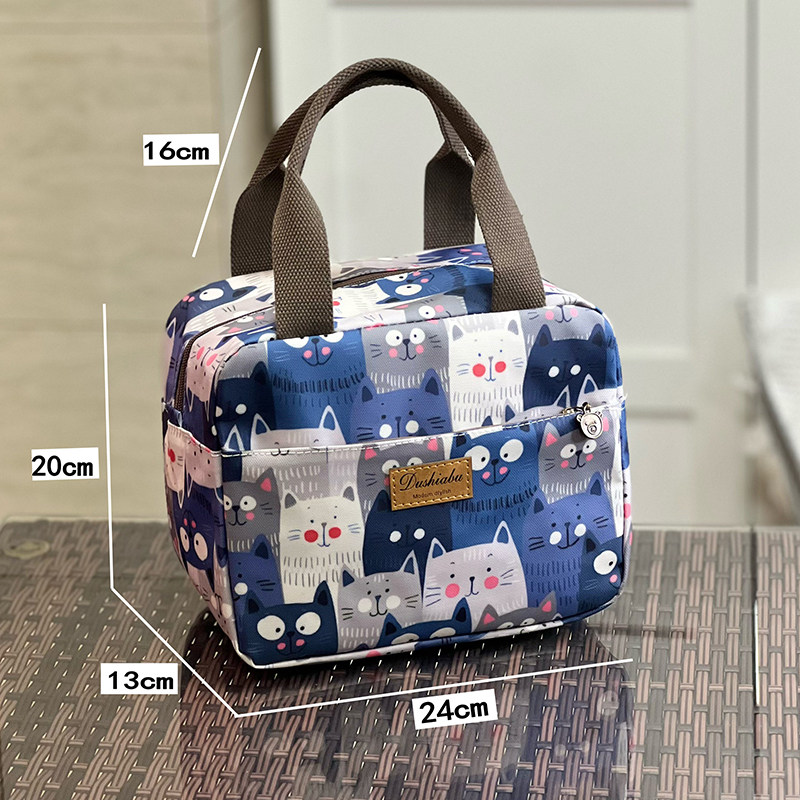 2025新款时尚轻便上班族带饭手提包保温饭盒袋加厚铝箔饭兜便当包,淘宝优惠券,粉丝福利购,淘宝优惠卷